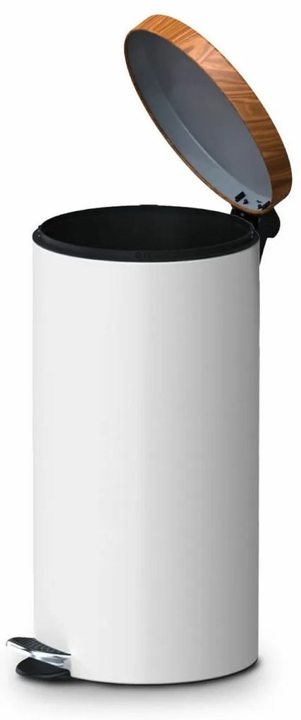 Alda Coș de gunoi cu pedală Sherwood Freedom Fresh30 l, alb, 30 l