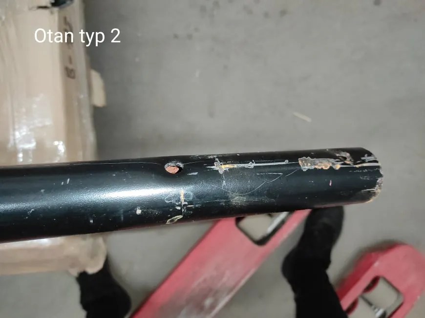 ACTION Suport negru pentru balansoar suspendat OTAN TIP 2 II. calitate