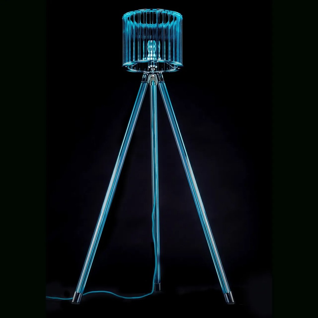 Lampadar, Lampa de podea deosebita design LUX HOOPS 02-FL