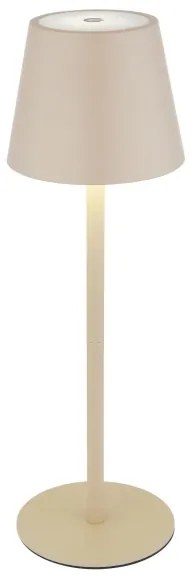 Globo 58488S - Lampă LED de exterior VANNIE 3W/5V, reglabilă prin atingere, cu baterie reîncărcabilă 1800 mAh, IP54