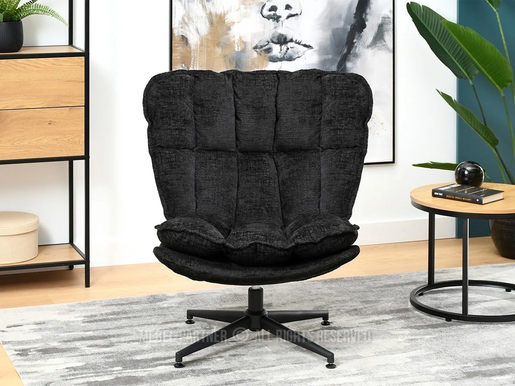 Fotoliu Jaspier (negru). Promo -7%. 1110119