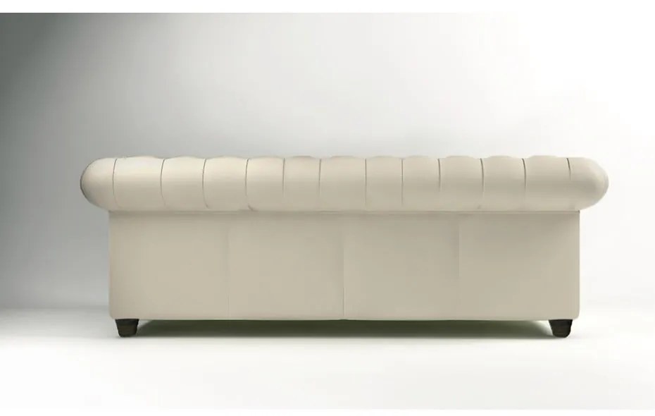 Canapea crem cu tapițerie din catifea 230 cm Cambridge – Ropez