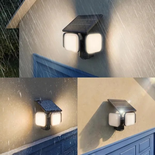 Philips -LED Aplică solară de perete cu senzor ZYREN LED/24,5W/3,7V 2600 mAh 3000K IP65