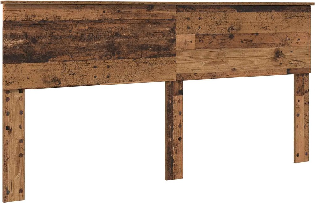 vidaXL Tăblie cap Lemn Vechi 180 cm Lemn compozit