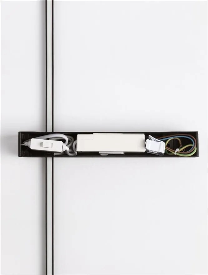 Aplica ambientala LED CCT DANESSA negru 103cm