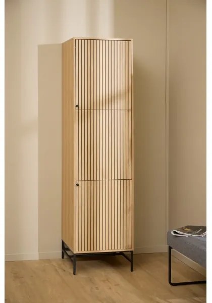 Dulap OLIVIA 51x200 cm, stejar