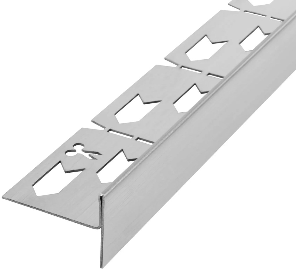 Profil de panta cadita de dus stanga Gri Periat 120cm, Rea