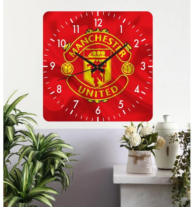 Ceas de perete Manchester United -30x30 cm