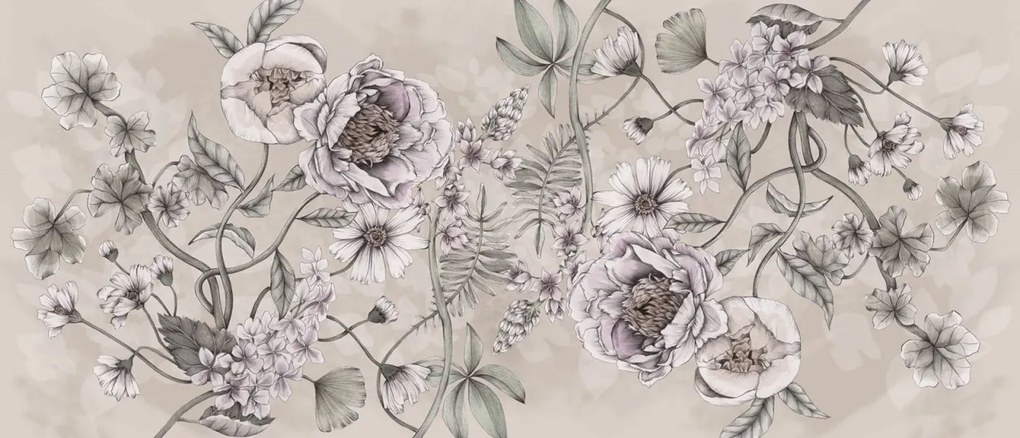 Fototapet, Spring Flower, Sand, Rebel Walls