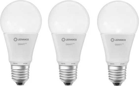 SET 3x Bec de iluminat cu LED SMART + E27/9,5W/230V 2700K-6500K - Ledvance