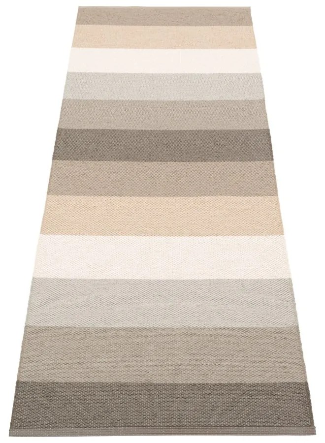 Covor tip traversă pentru interior și exterior gri/bej 70x200 cm Molly Clay – Pappelina