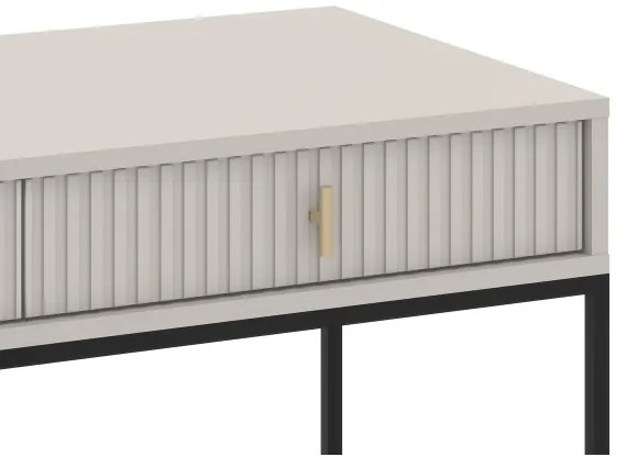 Masă consolă SUE, bej/cașmir