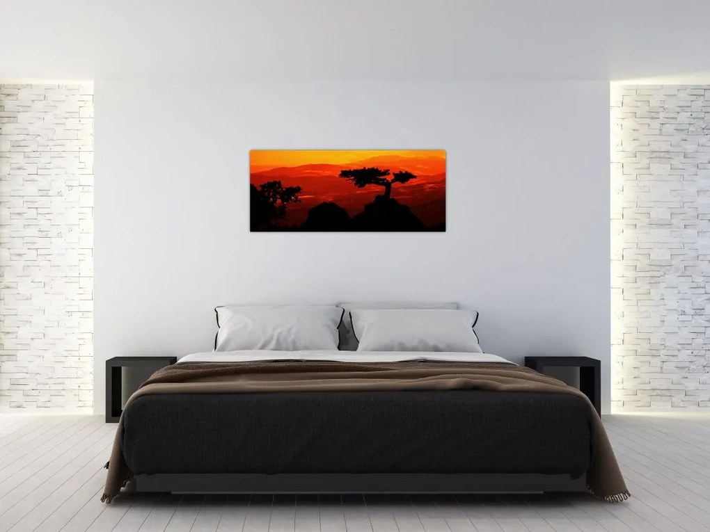 Tablou -Apus de soare (120x50 cm)