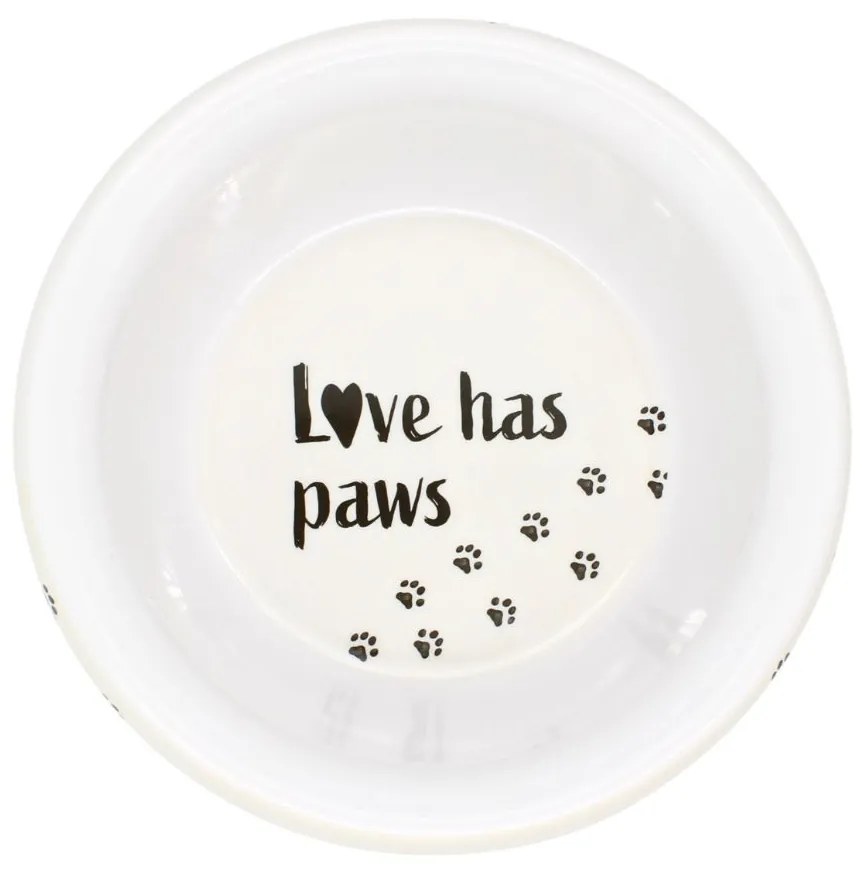 Bol melamină pentru câini 1,5L Love has paws