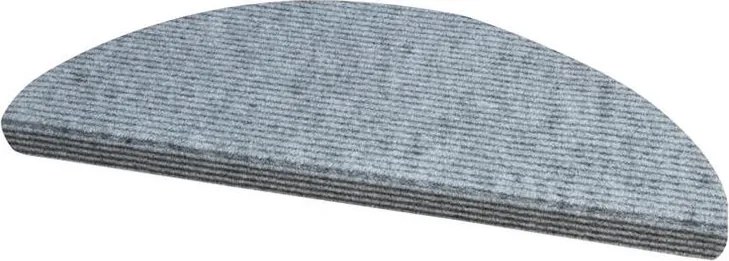 decoDoma Preş pentru scări QUICKSTEP semicerc gri set 10 buc