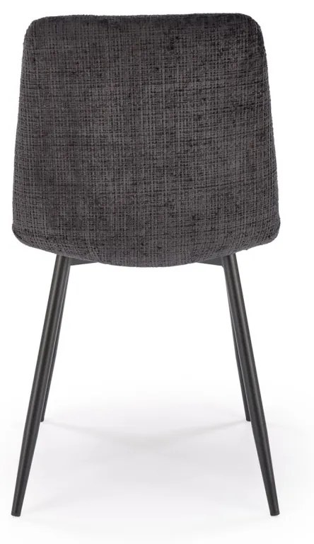 Scaun K547 stofa negru H87 cm
