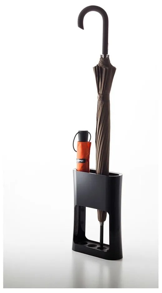 Suport pentru umbrele YAMAZAKI Oval, negru