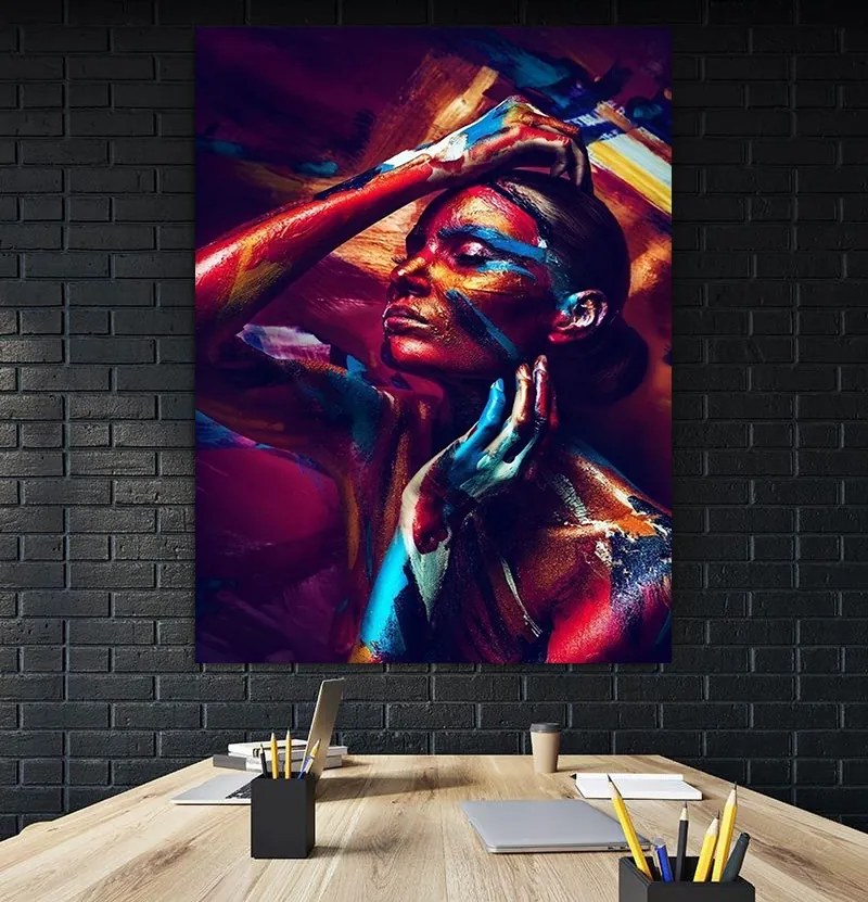 Tablou canvas Power Of Tribal Color 90x60 cm