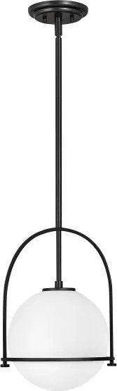 Quintiesse QN-SOMERSET-P-O-BK - Pendul pe tijă SOMERSET, 1xE27/60W/230V, negru