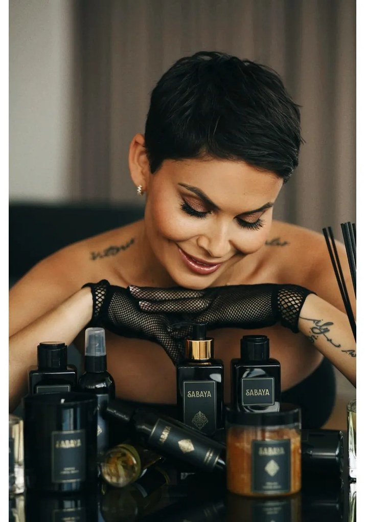 Săpun lichid Sabaya cu ceai verde și smochine, 250ml
