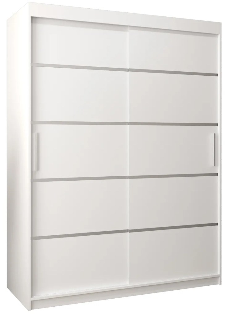 Dulap de haine 150 cm Verika 1 150 (alb). 1063704