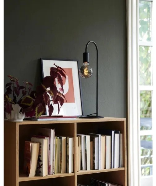 Nordlux - Lampă de masă PACO 1xE27/25W/230V neagră