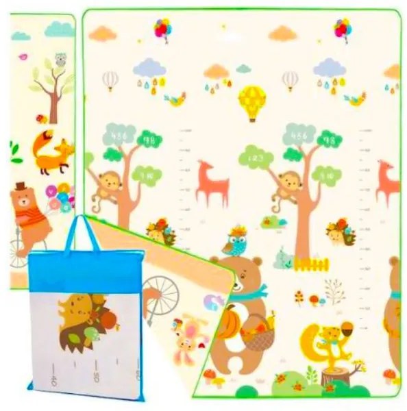 Covoraș de joacă pentru copii 150x180cm Animale