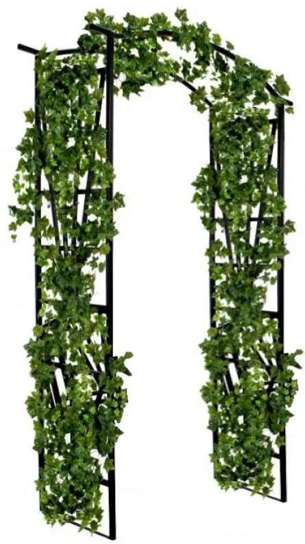 JAKS Pergolă de grădină 114 x 45 x 208 cm