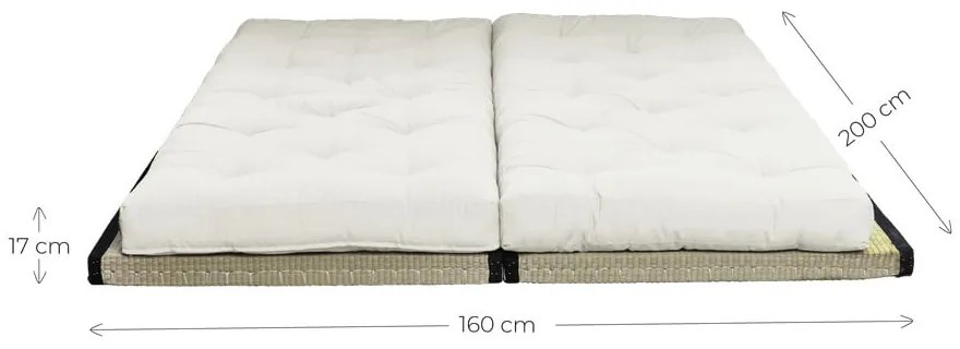 Canapea variabilă Karup Design Chico Olive Green