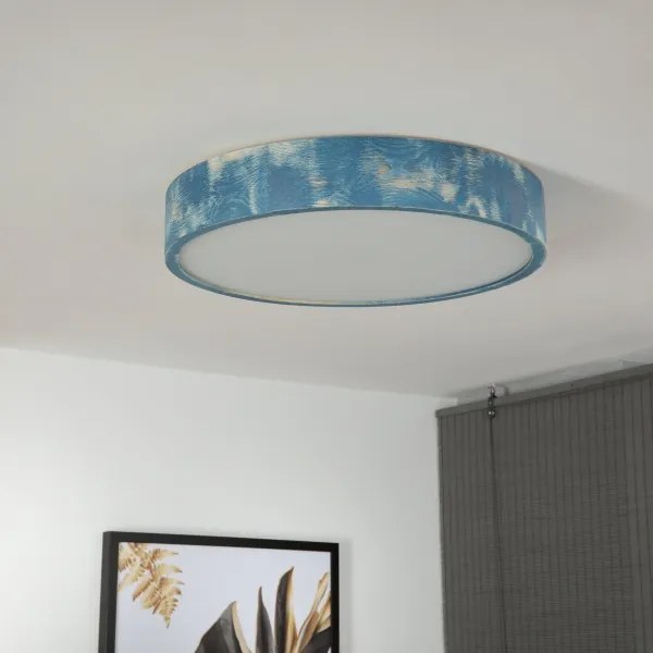 Brilagi - Plafonieră PINO 3xE27/15W/230V pin/albastru Ø 47,5 cm