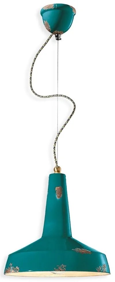 Lustra design retro realizat manual din ceramica VINTAGE