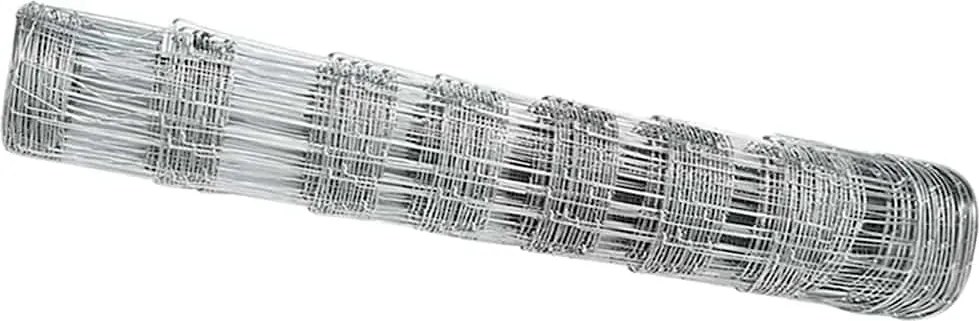 vidaXL Gard pentru câmp Argintiu 50 x 0,8 m Oțel galvanizat