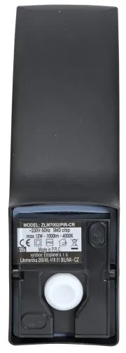 Aplică LED de exterior cu senzor Brilagi ARCELO LED/9W/230V IP44