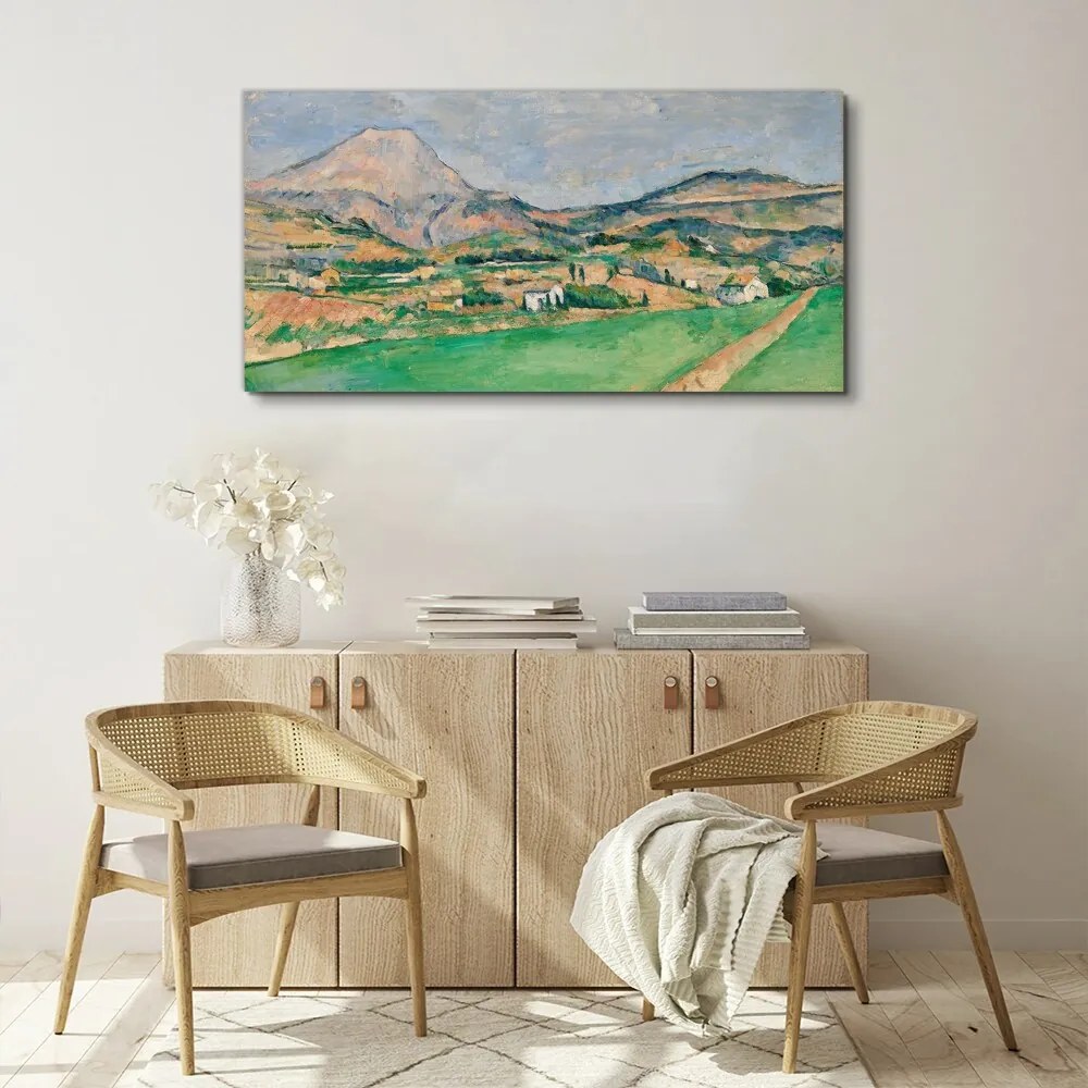Tablou canvas Natura Peisaj muntilor