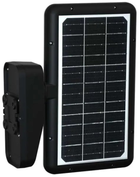 LED lampă solară de perete cu senzor, 15W, 3,2V, 4000K/6000K, IP65, negru