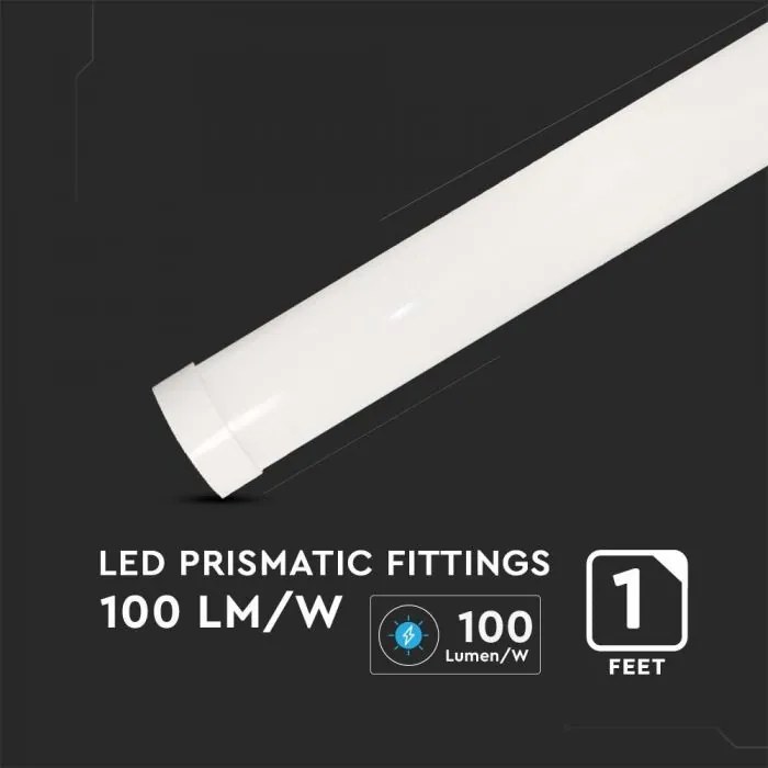 Corp de iluminat liniar cu LED cip SAMSUNG 10W, 1000lm, 3000K, 30cm V-TAC