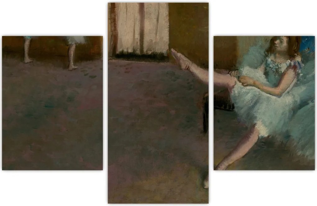 Tablou - Edgar Degas, Before the Ballet, reproducere (90x60 cm)