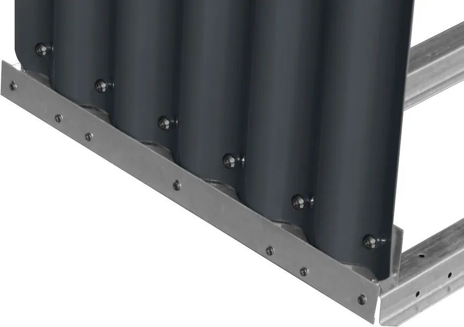 SUN OVAL depozit pentru lemne 103 x 40 x 200 cm