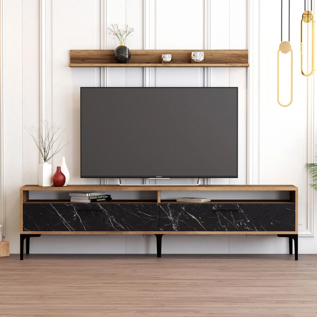 Mobilier living India (Nuc + Negru). 1072728