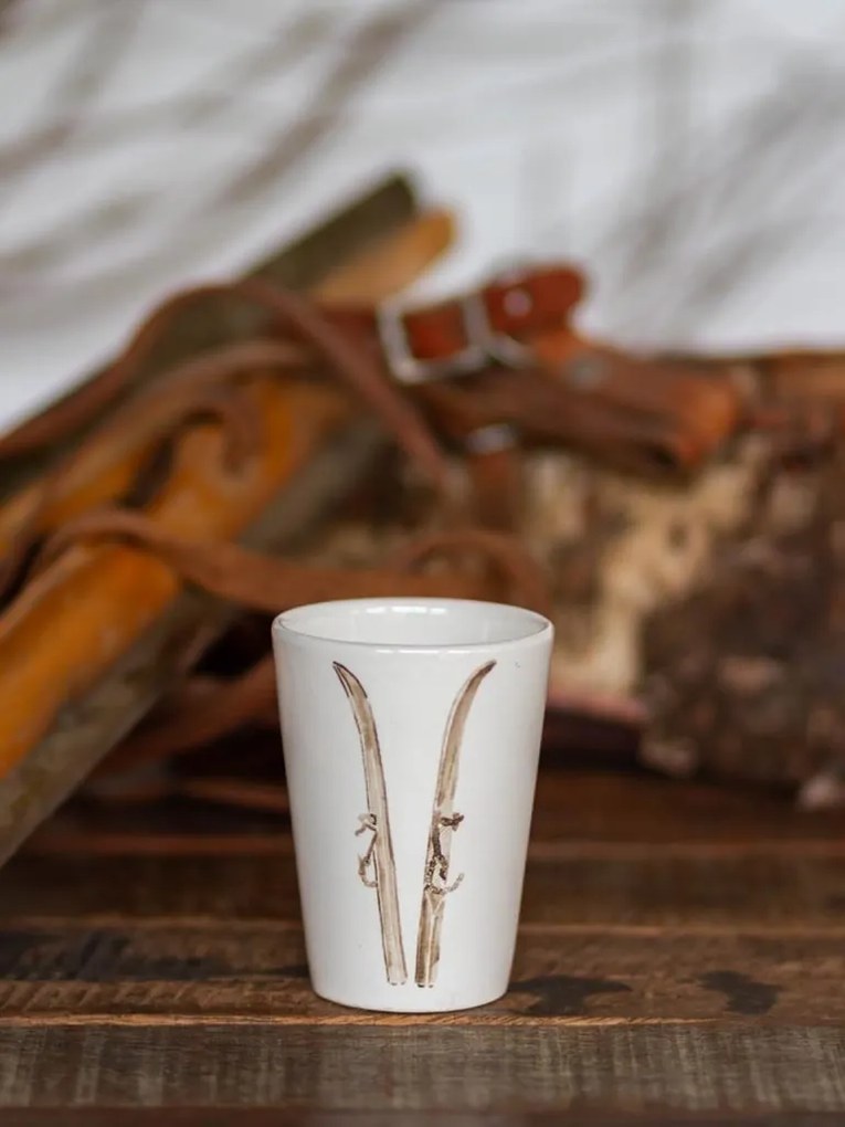 Cana de portelan, D6.6cm, Ski