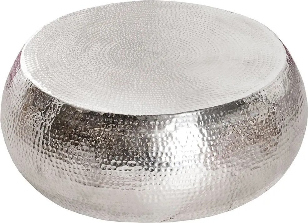 Masuta Living eleganta din metal Optik 80cm argintiu A-38396 VC