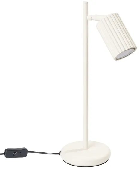 Lampă de masă Sollux SL.1605 KARBON 1xGU10/10W/230V crem