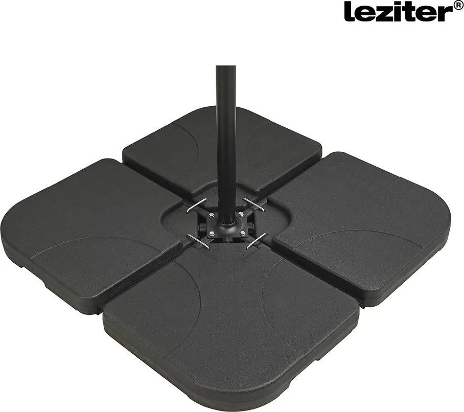 Baza parasolar 4x15 L