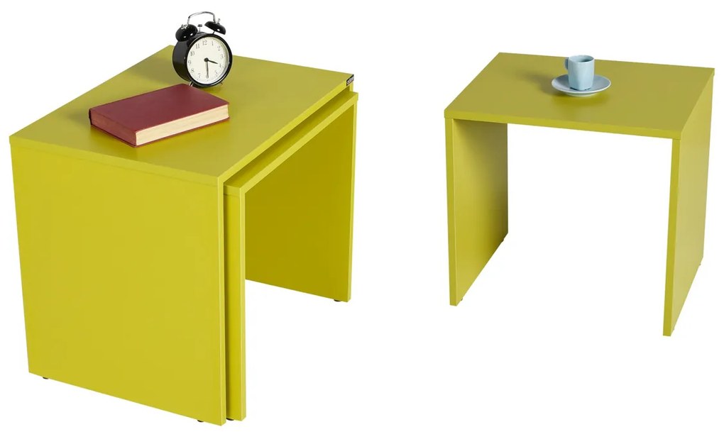 Masă pliabilă SHP Green, 3 buc