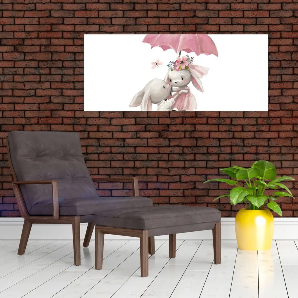 Tablou - Animăluț în acuarelă N⁰3 (120x50 cm)