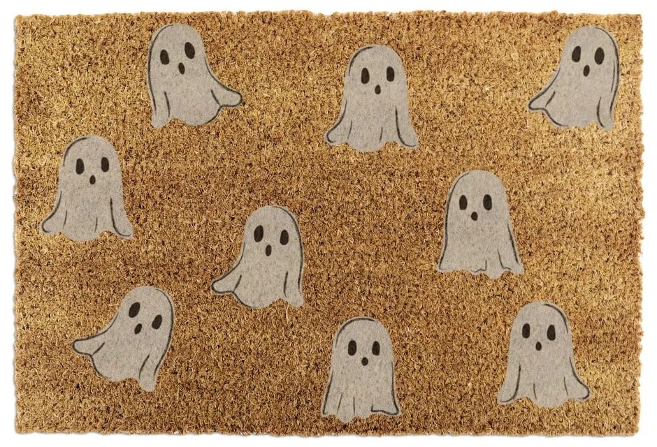 Covoraș de intrare din fibre de nucă de cocos 40x60 cm Ghost – Artsy Doormats