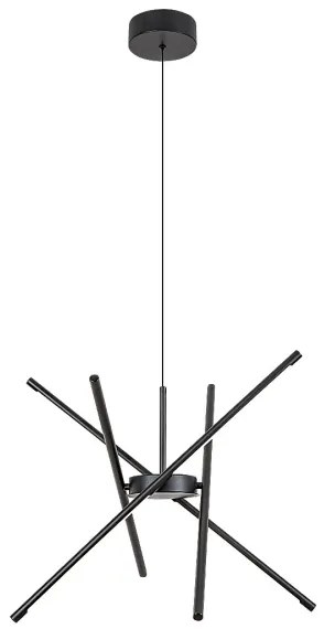 Lustră LED pe cablu Rabalux 72338 HENLI2 LED/40W/230V 3000K negru