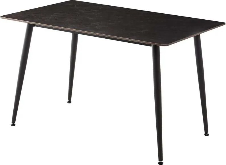 Masa dining cu blat ceramic Milano gri 140x80cm