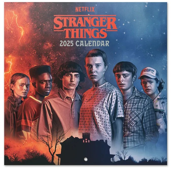 Calendar 2025 Stranger Things