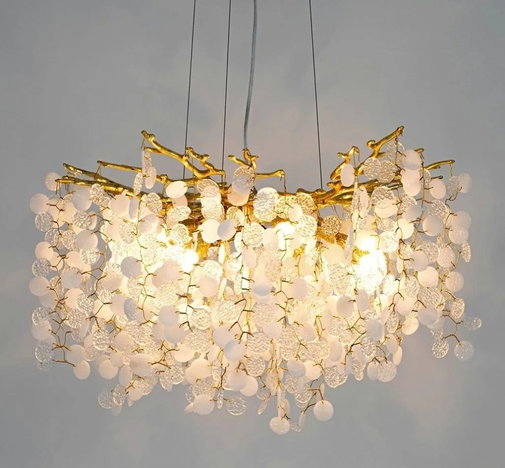 Lustra moderna design deosebit Tree Branches 60 gold